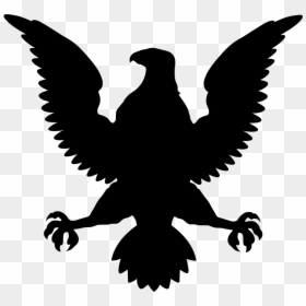 Bald Eagle Heraldry Png, Transparent Png - bird head png