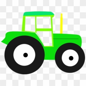 Svg Freeuse Stock Backhoe Clipart Simple - Kids Tractor Clipart, HD Png Download - tractor clipart png