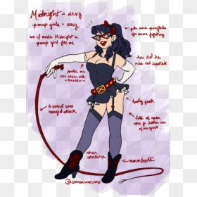 Sexy Midnight Bnha Fanart, HD Png Download - pin up girls png