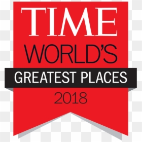 Transparent Time Magazine Clipart - Time World's Greatest Places 2018, HD Png Download - marcos elegantes png