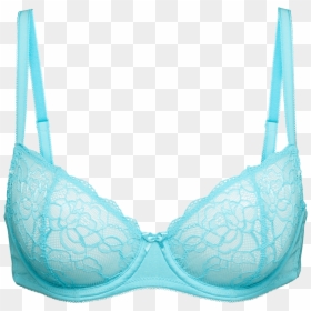 Sujetador Azul Clara - Blue Bra Transparent Background, HD Png Download - fondos azules png