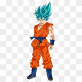 Goku Ssjg1 - Goku Omni Super Saiyan, HD Png Download - fondos azules png