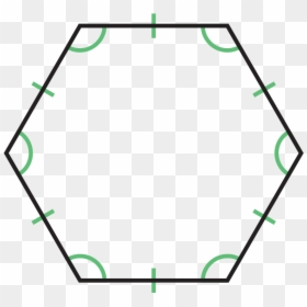 File - Regular Hexagon-01 - Svg, HD Png Download - green hexagon png