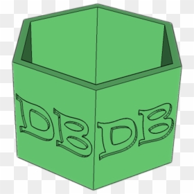 Box, HD Png Download - green hexagon png