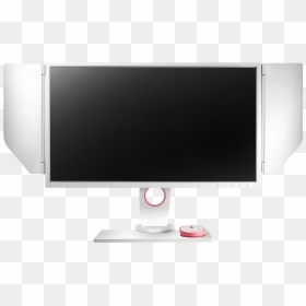 Zowie White Monitor Divina, HD Png Download - white computer png