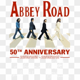 50th Anniversary Of Abbey Road Poster, HD Png Download - abbey road png