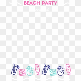 Lilac, HD Png Download - beach party png