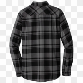 A1820m Men"s Plaid Flannel Shirt - Mens Flannel Shirt Black, HD Png Download - gray shirt png