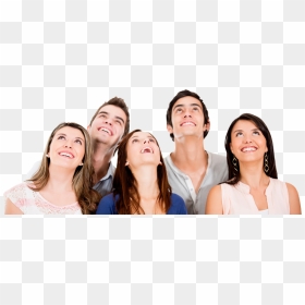 People Looking Up Png, Transparent Png - people looking up png