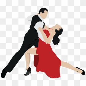Dance Salsa Drawing Poses, HD Png Download - latin dance png