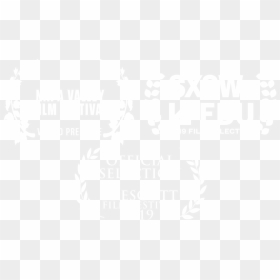 Laurels 4 - White Adobe Logo Transparent, HD Png Download - movie frame png