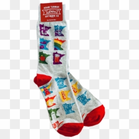 Mnmonths-socks - Sock, HD Png Download - christmas socks png