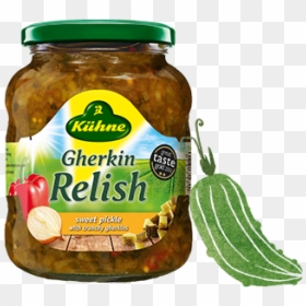 Relish Sweet Pickle - Kuhle Gourmet Style Relish, HD Png Download - pickle slice png