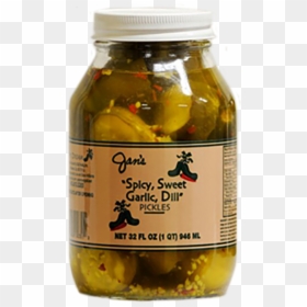 Jans Pickles, HD Png Download - pickle slice png