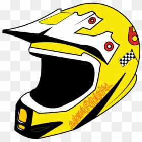Racer Helmet Vector Png Logo Flame Fire Dirt Bike Atv - Motorcycle Helmet Vector Png, Transparent Png - fire helmet png
