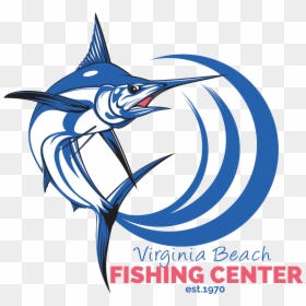 Virginia Beach Fishing Center - Atlantic Blue Marlin, HD Png Download - marlin fish png