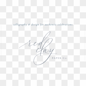 Redclaypaper - Calligraphy, HD Png Download - scattered papers png