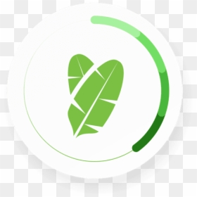 Emblem, HD Png Download - single green leaf png