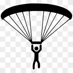 Paragliding - Paragliding Icon Png, Transparent Png - paragliding png