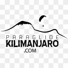 Outline Of Mt Kilimanjaro, HD Png Download - paragliding png