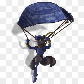 Sly Cooper Wiki - Sly Cooper Fond Transparent, HD Png Download - paragliding png