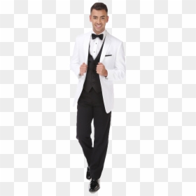 White Tuxedo Suit Png Clipart - Tuxedo, Transparent Png - white suit png