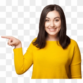 Women Pointing Finger Png, Transparent Png - woman pointing png