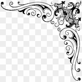 Transparent Corner Border Png, Png Download - white corner png