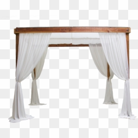 Honey Brown Cabana With Ivory Chiffon Top &amp - Writing Desk, HD Png Download - top of desk png