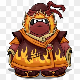 Club Penguin Wiki - Club Penguin Fire Ninja, HD Png Download - card suit png