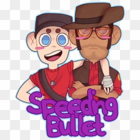 So Im Into Team Fortress 2 Now  dont Worry I Still - Cartoon, HD Png Download - speeding bullet png