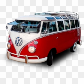 Vw Bus Imports, HD Png Download - old bus png