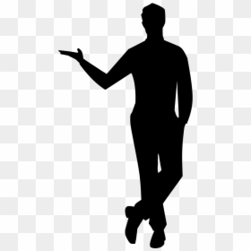 Man Vector Silhouette, HD Png Download - homem png
