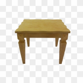 Chairside Table Century Furniture - Coffee Table, HD Png Download - scalloped edge png
