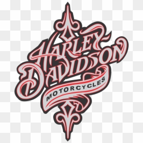 Old School Harley Davidson Logo, HD Png Download - motorcycle vector png