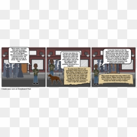 All American Boys Storyboard, HD Png Download - police dog png