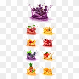 Transparent Clipart Image Fruit Floating In Water Png - Juice, Png Download - floating png