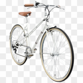 Hybrid Bicycle, HD Png Download - vintage bicycle png