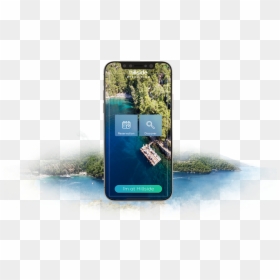 Iphone X - Smartphone, HD Png Download - hillside png