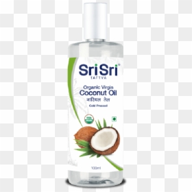 Sri Sri Tattva Organic Virgin Coconut Oil, HD Png Download - oil bottle png