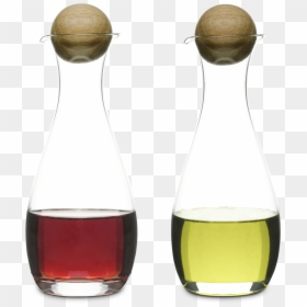 Nature Oil Vinegar Bottles With Oak Stopper - Oil And Vinegar Bottles Png, Transparent Png - oil bottle png