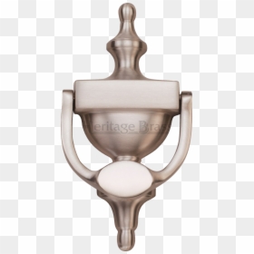 Urn Door Knocker 152mm 6 Inch Satin Nickel - Door Knocker, HD Png Download - door knocker png