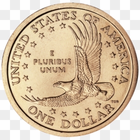 2003 Sacagawea Rev - Back Of A One Dollar Coin, HD Png Download - signo de dolar png