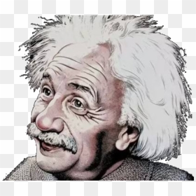 Albert Einstein T-shirt Smile - Albert Einstein Png, Transparent Png - einstein cartoon png