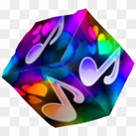 #cube #colorful #music Note #music - Graphic Design, HD Png Download - colorful music note png