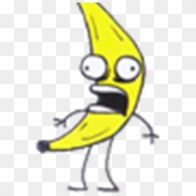 Draw A Crazy Banana, HD Png Download - arboles animados png