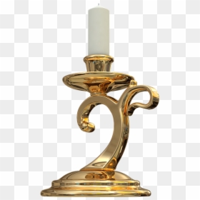 Brass, HD Png Download - candle holder png