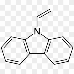 N Vinylcarbazole 2d Skeletal - Polychlorinated Dibenzofurans Chemical Structure, HD Png Download - vinil png