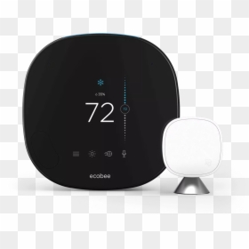 Ecobee Smart Thermostat With Voice Control, HD Png Download - smart home png