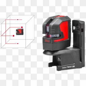 Leica Lino L2p5 Red Beam Cross Line And Point Laser - Leica Lino L2p5, HD Png Download - red beam png
